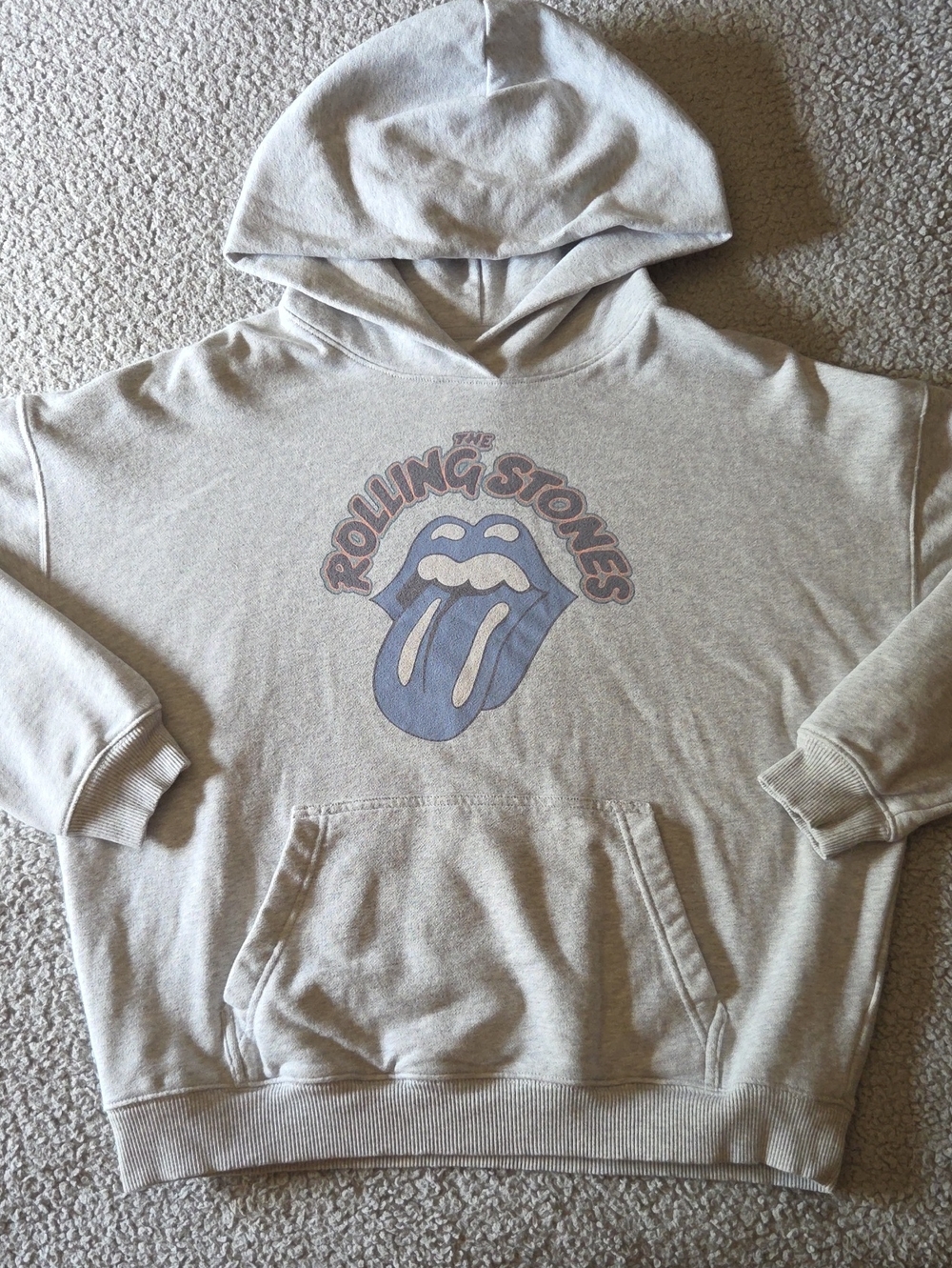 AE Rolling Stone Band Graphic Lived-In Hoodie Jacket